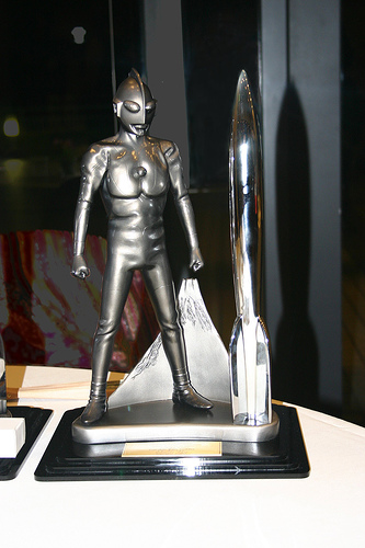 The 2007 Hugo, starring Ultraman